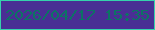 文字の大きさ：2、枠の色：36d2ac、背景の色：492f94、文字の色：0c7364 無料ブログパーツのブログ時計
