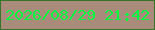 文字の大きさ：5、枠の色：377526、背景の色：a98b7c、文字の色：01fa3e 無料ブログパーツのブログ時計