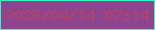 文字の大きさ：3、枠の色：37f7c6、背景の色：8e458e、文字の色：af456b 無料ブログパーツのブログ時計