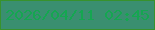 文字の大きさ：4、枠の色：38922d、背景の色：3a8f70、文字の色：15a651 無料ブログパーツのブログ時計