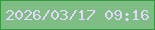 文字の大きさ：3、枠の色：389a3e、背景の色：7ebd84、文字の色：e5d5fb 無料ブログパーツのブログ時計