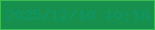 文字の大きさ：3、枠の色：38be55、背景の色：17904d、文字の色：0d9668 無料ブログパーツのブログ時計