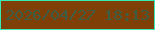 文字の大きさ：4、枠の色：38e9b4、背景の色：7e4007、文字の色：3c5e45 無料ブログパーツのブログ時計