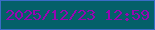 文字の大きさ：1、枠の色：396cc7、背景の色：046069、文字の色：9705b2 無料ブログパーツのブログ時計