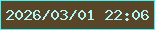 文字の大きさ：1、枠の色：39f7fc、背景の色：594629、文字の色：b1f7fa 無料ブログパーツのブログ時計