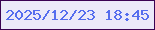 文字の大きさ：4、枠の色：3a0253、背景の色：ebe9f9、文字の色：556dee 無料ブログパーツのブログ時計