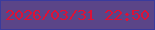文字の大きさ：1、枠の色：3a3b9d、背景の色：5b4588、文字の色：dd1137 無料ブログパーツのブログ時計