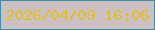 文字の大きさ：1、枠の色：3a90a5、背景の色：cdc0c4、文字の色：e0c122 無料ブログパーツのブログ時計