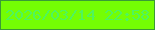 文字の大きさ：3、枠の色：3a9b37、背景の色：74fe04、文字の色：4ef55e 無料ブログパーツのブログ時計