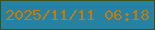 文字の大きさ：2、枠の色：3b5316、背景の色：2781a1、文字の色：c07b12 無料ブログパーツのブログ時計