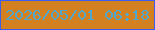 文字の大きさ：2、枠の色：3b5ef1、背景の色：d38120、文字の色：53a7ca 無料ブログパーツのブログ時計