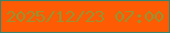 文字の大きさ：5、枠の色：3b836d、背景の色：fe5b04、文字の色：99922f 無料ブログパーツのブログ時計