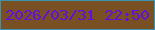 文字の大きさ：1、枠の色：3b93b0、背景の色：795024、文字の色：640ce4 無料ブログパーツのブログ時計