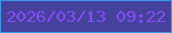 文字の大きさ：4、枠の色：3b95e6、背景の色：45419c、文字の色：854df7 無料ブログパーツのブログ時計