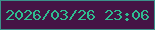 文字の大きさ：2、枠の色：3c918a、背景の色：451445、文字の色：2fbc90 無料ブログパーツのブログ時計