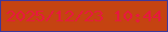 文字の大きさ：1、枠の色：3d389b、背景の色：c54311、文字の色：e7193e 無料ブログパーツのブログ時計