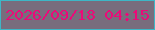 文字の大きさ：4、枠の色：3db7c6、背景の色：786d7d、文字の色：eb0a79 無料ブログパーツのブログ時計