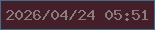 文字の大きさ：1、枠の色：3e708c、背景の色：441e29、文字の色：887c7c 無料ブログパーツのブログ時計