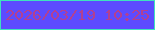 文字の大きさ：3、枠の色：3ee2be、背景の色：5d4bff、文字の色：b34090 無料ブログパーツのブログ時計