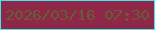 文字の大きさ：5、枠の色：3ee9ed、背景の色：8f2748、文字の色：655f34 無料ブログパーツのブログ時計
