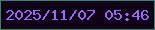 文字の大きさ：4、枠の色：3f8171、背景の色：100116、文字の色：956dfe 無料ブログパーツのブログ時計