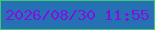 文字の大きさ：1、枠の色：3fc873、背景の色：2571b4、文字の色：7f12e2 無料ブログパーツのブログ時計