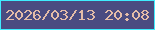文字の大きさ：5、枠の色：3fecfe、背景の色：4a4b81、文字の色：e4bca8 無料ブログパーツのブログ時計