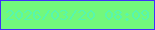 文字の大きさ：5、枠の色：4030fa、背景の色：72f87c、文字の色：57f6ae 無料ブログパーツのブログ時計