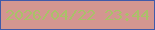 文字の大きさ：5、枠の色：405aa9、背景の色：d39690、文字の色：a9c168 無料ブログパーツのブログ時計