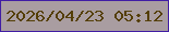 文字の大きさ：4、枠の色：411da4、背景の色：a99da1、文字の色：543e06 無料ブログパーツのブログ時計
