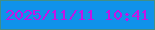 文字の大きさ：3、枠の色：428f87、背景の色：1092ea、文字の色：c414e5 無料ブログパーツのブログ時計