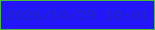 文字の大きさ：2、枠の色：43be35、背景の色：2316fb、文字の色：1f27c2 無料ブログパーツのブログ時計