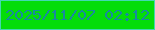 文字の大きさ：1、枠の色：43d8b1、背景の色：04dd09、文字の色：1889a0 無料ブログパーツのブログ時計