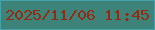文字の大きさ：1、枠の色：44a3aa、背景の色：3d837a、文字の色：942a10 無料ブログパーツのブログ時計