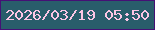 文字の大きさ：3、枠の色：451075、背景の色：295d6b、文字の色：fdc6e5 無料ブログパーツのブログ時計