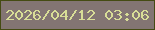 文字の大きさ：1、枠の色：454b13、背景の色：837573、文字の色：d8dd97 無料ブログパーツのブログ時計