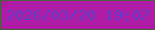 文字の大きさ：4、枠の色：456136、背景の色：ae1ca6、文字の色：643eca 無料ブログパーツのブログ時計