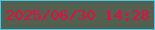 文字の大きさ：3、枠の色：45c6ef、背景の色：536050、文字の色：e80c3e 無料ブログパーツのブログ時計