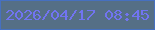 文字の大きさ：2、枠の色：4670c0、背景の色：556f86、文字の色：7174f0 無料ブログパーツのブログ時計