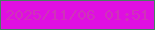 文字の大きさ：3、枠の色：467f62、背景の色：df0fe1、文字の色：cf33ba 無料ブログパーツのブログ時計