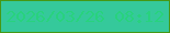 文字の大きさ：1、枠の色：469815、背景の色：35c99b、文字の色：28d27e 無料ブログパーツのブログ時計