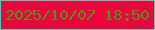 文字の大きさ：5、枠の色：46d0b8、背景の色：ef023c、文字の色：4a951c 無料ブログパーツのブログ時計