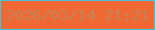 文字の大きさ：5、枠の色：48c4da、背景の色：f06834、文字の色：c28457 無料ブログパーツのブログ時計