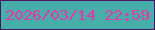 文字の大きさ：1、枠の色：491467、背景の色：45afa8、文字の色：e834aa 無料ブログパーツのブログ時計