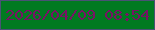 文字の大きさ：3、枠の色：495275、背景の色：017a21、文字の色：791265 無料ブログパーツのブログ時計
