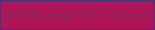文字の大きさ：4、枠の色：4a3478、背景の色：af1459、文字の色：882b57 無料ブログパーツのブログ時計