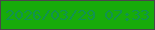 文字の大きさ：1、枠の色：4a464a、背景の色：17ab0a、文字の色：119250 無料ブログパーツのブログ時計