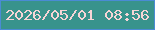 文字の大きさ：4、枠の色：4a8bd4、背景の色：38938c、文字の色：f6d5d6 無料ブログパーツのブログ時計