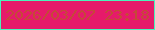 文字の大きさ：1、枠の色：4af3bb、背景の色：e61a6a、文字の色：c54938 無料ブログパーツのブログ時計