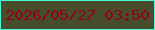 文字の大きさ：4、枠の色：4af7d3、背景の色：474c2c、文字の色：92021a 無料ブログパーツのブログ時計